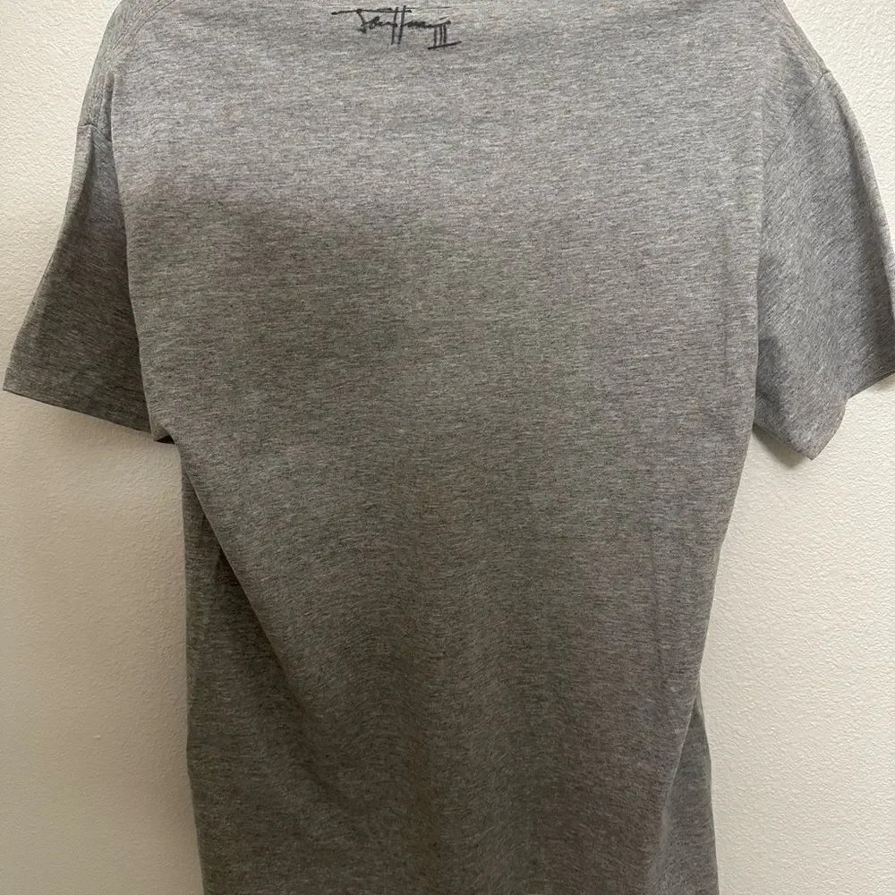 Laugh More Tee Shirt signed by James Hancock III Comedian